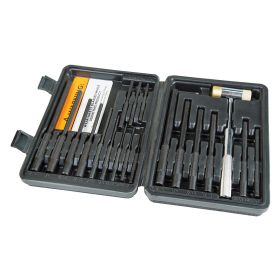 Wheeler Master Roll Pin Punch Set