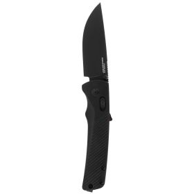 Sog Flash At 3.45" Folding Pocket Knife (Blackout)