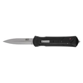 M&P Spear Point 3.5″ Otf Spring Assisted Open Knife (Black/Gray)