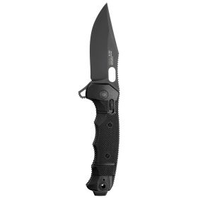 Sog Seal Xr 3.9" Folding Pocket Knife (Blackout)