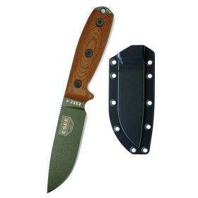 Esee 'Esee-4' 4.5" Fixed Blade Knife (Natural Canvas)
