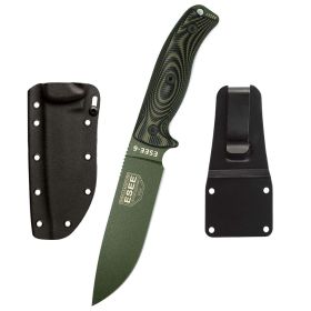 Esee 'Esee-6' 6.5" Fixed Blade Knife (Od Green/Black)