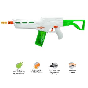 Splatrball Srb800 Pyro Full Auto Rechargeable Battery Powered Water Bead Gel Ball Blaster Kit