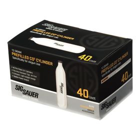 Sig Sauer Pre-Filled Co2 Cylinders (40 Count)
