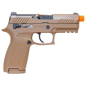 Sig Sauer Airsoft Proforce M18 6Mm Semi Green Gas Fixed White Dot Sights Cyt Polymer 20Rd Ma