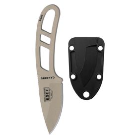 Esee 5.13" Authentic Candiru Tactical Survival Knife (Desert Tan Blade)