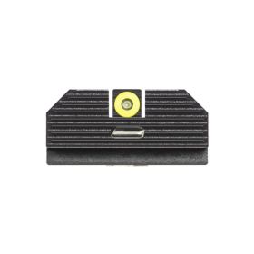 Night Fision Night Sight Set For Glock 17/19/34 Yellow Front Ring/Black Rear Rings