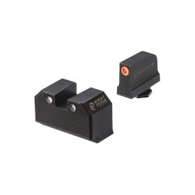 Night Fision Perfect Dot™ Night Sight Set – Optic Co-Witness Height Orange Front/Blank Square Rear