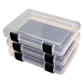 Mtm 12" In-Safe Storage Case (3-Pack) Clear