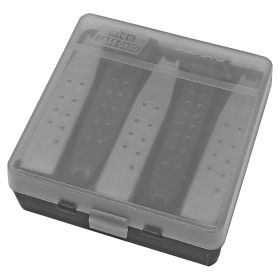 Mtm Compact Handgun 5 Magazine Case (Clear Smoke)