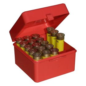 Mtm Shotshell Box 25 Round 20 Gauge Up To 3" Original Flip-Top (Red)