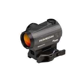 Sig Sauer Romeo4H 1X20Mm Red Circle Dot Sight (2 Moa Dot)