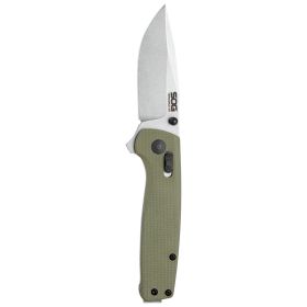 Sog Terminus Xr G10 2.95" Folding Pocket Knife (Olive Drab )