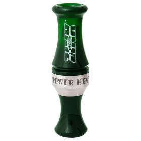 Zink Ph-2 Power Hen - Duck Call Poly Single - Mallard Green