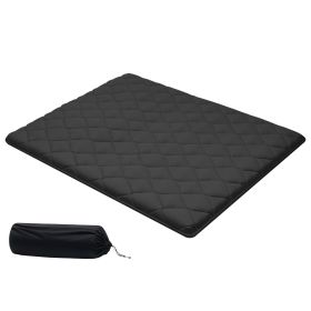 Japanese Tatami Mat, Queen Size Foldable Japanese Tatami Mattress, Futon Mattress with Storage Bag & Fastener, 9-Layer Floor Mat for Sleeping, Dorm