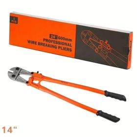 Heavy-Duty Mini Bolt Cutter 12' For Cutting Fence, Steel Wire, Small Chain, Screws, And Rivet, With Soft Grip Rubber Ergonomic Handle Cutters (Option: defaulttitle)