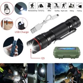 Kleine Taschenlampe Mini Handheld Ultrahelle Leistungsstarke LED Taktische Lampe (Option: 4sets)