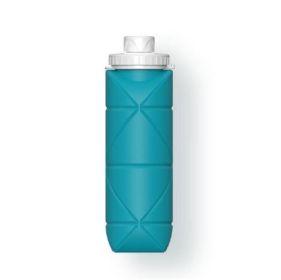 Mini silicone cup (Color: Blue)