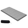 Japanese Tatami Mat, Twin Size Foldable Japanese Tatami Mattress, Futon Mattress with Storage Bag & Fastener, 9-Layer Floor Mat for Sleeping
