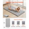 Japanese Tatami Mat, Twin Size Foldable Japanese Tatami Mattress, Futon Mattress with Storage Bag & Fastener, 9-Layer Floor Mat for Sleeping